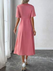 女士缎面礼服（伴娘礼服）