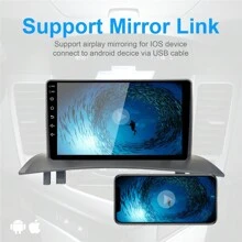 EZoneTronics Android 10.1 For Renault Megane 2 2004-2008 Car Radio Stereo 9 Inch Head Unit Touch Screen High Definition GPS Navigation AM/FM Bluetooth WIFI USB Mirror Link Player 2G RAM 32G ROM - Black - View 6