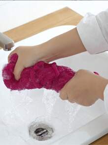 1 件装多功能超细纤维清洁拖把头套 宽松扫帚套 家用扫地吸水拖把头套 扫帚布 软毛拖把套 适用于客厅、卧室、浴室、地板和家具