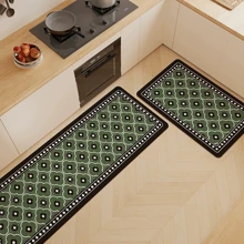 Thảm silicon họa tiết cổ điển, thảm chùi chân chống trượt thấm nước cho phòng tắm, thảm chống bụi cho phòng để đồ, độ dày 2,5mm - Nhiều màu - Xem 8