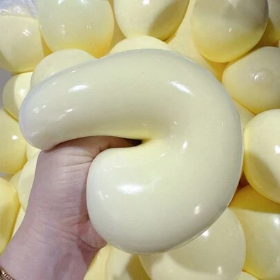 1/6个装大号慢回弹挤压玩具，PVC材质感官玩具，减压毛球，OPP包装礼品，压力球，手指玩具，成人保湿新奇减压玩具，生日礼物，派对装饰，礼盒填充物