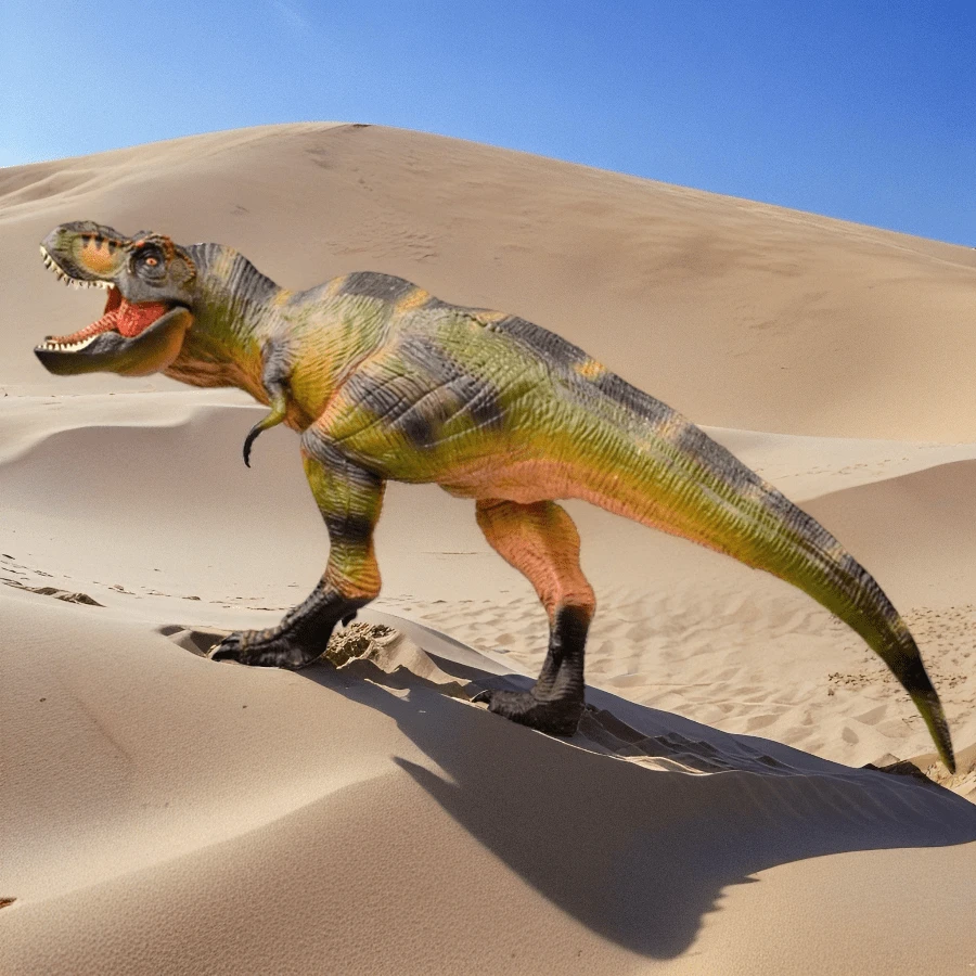Jurassic Dinosaur Model Solid Realistic Animal Ornament, Prehistoric ...