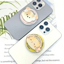 Minh họa theo phong cách Ins Chó xoăn Thích hợp cho Giá đỡ từ tính Magsafe Điện thoại di động Máy tính để bàn có thể thu vào Slouchy Artifact - Nhiều màu - Xem 2