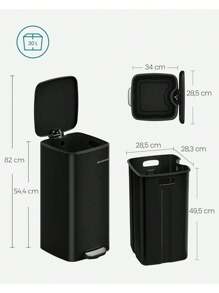SONGMICS Trash Cans