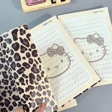 Sanrio Sanrio Hello Kitty Twarda oprawa Notatnik, Estetyczny projekt USA, Gruby Dziennik Ucznia Książka, Powrót do Szkoły