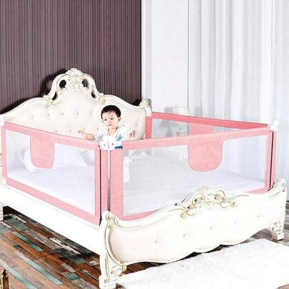 Sponda letto da 1 pezzo, sponda letto a sollevamento verticale per culla, protezione di , sponda letto per prevenire la caduta per bambini piccoli, neonati e bambini