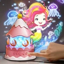 21 Sets Of Films, Carousel Night Light Projector For Bedroom, Ceiling, Star Night Light Projector, Starry Sky Projector With 360° Rotation Dimmable For Birthday, Christmas, Party, Room Decorations - Multicolor - View 10