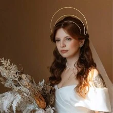 Goddess Headband Angel Halo Headband Halo Crown Headpiece Goddess Headpiece Ancientry Halo Headband Halo Crown Hairhoop Bridal Headpiece Goddess Crown Halloween Costume Headpiece