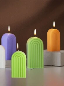 1 件 U 型拱形香薰蜡烛硅胶模具 - 白色 - 查看 7