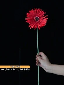 1 CÁI/3 CÁI/7 CÁI, Hoa cúc vạn thọ lụa nhân tạo, Có thể uốn cong và không phai màu - Dùng để trang trí tường hoa tự làm, Bố trí bối cảnh, Bình hoa phòng khách và phòng ngủ, Đám cưới, Tiệc tùng, Trang trí nhà cửa, Đồ nhồi bàn làm việc, Trang trí phòng - nhiều màu - Xem 16