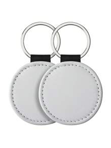 1 Peça Chaveiro de Impressão por Transferência Térmica Dupla Face, Personalizável com Design Pessoal, Logo, Forma Geométrica (Círculo, Quadrado, Retângulo, Coração), Adequado para Presentes, Amigos, Equipes, Casamentos