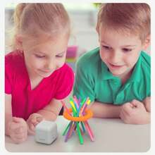 Juego educativo de palitos para niños para el entrenamiento del equilibrio y la paciencia, juegos divertidos para la familia en Navidad, fiestas de Acción de Gracias - Multicolor - Ver 3