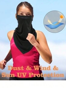 Scarf Mask With Ear Hanging UV Protection Neck Mask Scarf For Men And Women - Windproof Neck Mask Headscarf Neck Warmer Mask - Multicolor - View 3