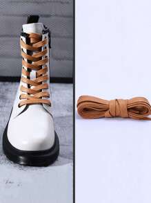 Waxed Shoelaces For Boots, Men Women Flats Leather High Top Ankle Boots, Multi Color Replacement Laces