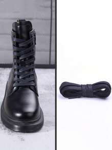 Waxed Shoelaces For Boots, Men Women Flats Leather High Top Ankle Boots, Multi Color Replacement Laces