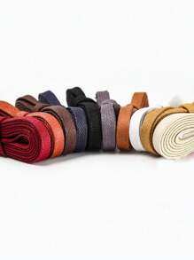 Waxed Shoelaces For Boots, Men Women Flats Leather High Top Ankle Boots, Multi Color Replacement Laces