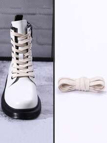 Waxed Shoelaces For Boots, Men Women Flats Leather High Top Ankle Boots, Multi Color Replacement Laces