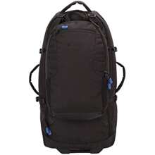 Voyager Wheelie 50 + 20 Litre Rucksack - Padded Airmesh Back Daypack With Lockable Zips And Adjustable Straps - All Season Camping Outdoors And Trekking - Jet Black1 - View 4