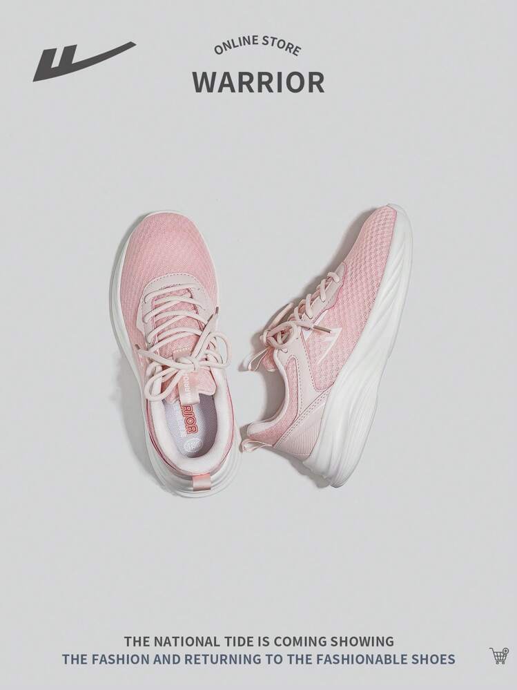 WARRIOR 1 par de zapatillas deportivas de tendencia para mujer, nuevas con suela exterior suave y antideslizante, cómodas zapatillas de casual para caminar al aire libre