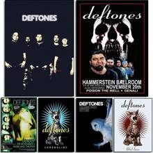 1pc Wall Arts Posters Optional Frame Retro Band Poster Classic Music Album Around The Fur/Rhinestone Eyes Canvas Painting Wall Pictures Home Decor Fans Gift Pop