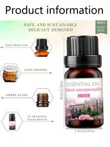 Olio essenziale idrosolubile per aromaterapia, fragranza premium unica, olio essenziale idrosolubile adatto per umidificatore e diffusore