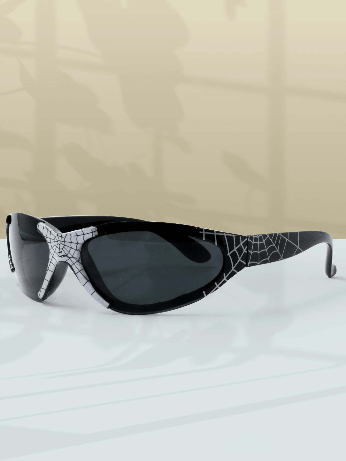 Creative Cute Cartoon Fashion Spider Y2K Glasses Party Eyewear Kids Girls Accessories Gift. - 黑色 - 查看 1