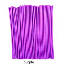 72 piezas Cubiertas de radios coloridas para bicicleta/motocicleta, funda protectora de acero universal - Unitalla - Ver 10