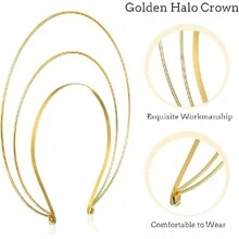Goddess Headband Angel Halo Headband Halo Crown Headpiece Goddess Headpiece Ancientry Halo Headband Halo Crown Hairhoop Bridal Headpiece Goddess Crown Halloween Costume Headpiece