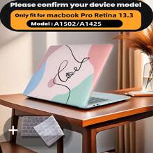 Có 4 mẫu hoạt hình để lựa chọn và đi kèm với miếng bảo vệ bàn phím. Tương thích với vỏ máy tính MacBook Air Pro, vỏ máy tính 13/14/15/16 inch và đi kèm với miếng bảo vệ bàn phím - Nhiều màu - Xem 58