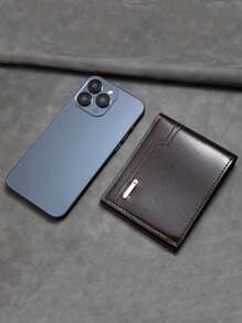 1 男士钱包 时尚休闲 荔枝纹软钱包 多卡位 大容量 短款小钱包 - 彩色 - 查看 6