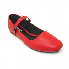 Women Flat Sandals - Đỏ - Xem 7