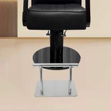 Repose-pieds de salon de coiffure, repose-pieds de coiffeur en acier inoxydable repose-pieds de coiffeur - Argent - Voir 6
