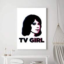 1pc Wall Arts Posters Frameless Retro Tv Girl Music Group Poster Prints Poster Wall Painting Bedroom Living Room Wall Bar Restaurant Sticker Small Pop,Canvas Gifts Birthday Graduation - Multicolor - View 38