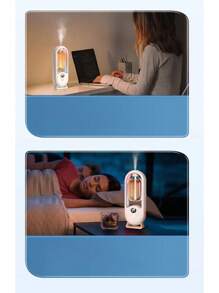1pc Home/Hotel Use Aroma Diffuser Humidifier Automatic Mister; For Bedroom, Bathroom; Aromatherapy Mist Maker (Includes 4 Essential Oils)