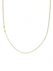 Vanel 1pc Y2k Minimalist Alphabet Necklace, Stainless Steel Name Necklace, 26 Letters A-Z Charm Pendant Necklace, Initial Letter Necklace, Golden Tone Girls' Birthday Gift - Yellow Gold - View 16