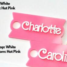 Gepersonaliseerde acryl bekeraccessoires, acryl bekernaamplaatje, gepersonaliseerd naamplaatje met uw naam, nummers, tekst in meerdere kleuren, geweldig cadeau voor familie en vrienden, herfst-/wintervakantiegeschenk waterfles