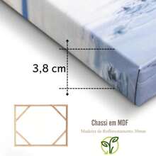 Abstract Decorative Frame Strong Colors Fabric Printing Infinite Edge - 彩色 - 查看 5