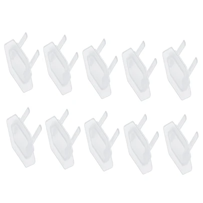 10 Protetor Tomada Bebe Criança Segurança Contra Choque Incolor