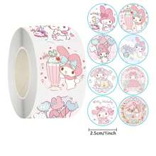 Sanrio 500 PEÇAS/2000 PEÇAS Decalque de Decoração Olá KT Cat Cinnamoroll, Fita Decorativa Manual Sanrio, Expressa Presente de Aniversário de Desenho Animado, Decoração de Natal, Dia das Bruxas, Primavera, Ação de Graças, Presente do Dia dos Namorados