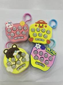 Llavero de máquina Gopher,colgante de bolsa, una buena opción para entretenimiento y descompresión, como regalo.Por 1 pieza - verde - Ver 3