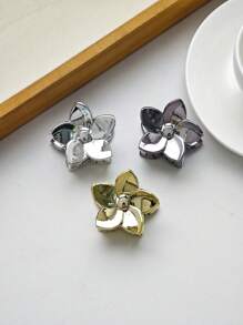 3 件/套女士电镀光泽九重葛花发夹，适合刘海和侧发，适合日常使用 - 彩色 - 查看 6