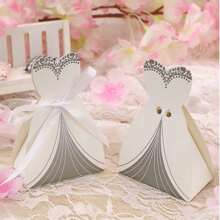 1Set/2pcs Bride And Groom Candy Boxes Wedding Favor Tuxedo Wedding Dress For Bridal Shower Decor Gifts Packaging Boxes Party Supplies,Wedding Decor,Home Decor ,Room Decor Party Favors Birthday Decorations Party Decorations Gift Bags