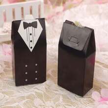1Set/2pcs Bride And Groom Candy Boxes Wedding Favor Tuxedo Wedding Dress For Bridal Shower Decor Gifts Packaging Boxes Party Supplies,Wedding Decor,Home Decor ,Room Decor Party Favors Birthday Decorations Party Decorations Gift Bags
