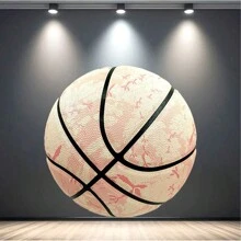 SIANGON 1 件粉色情人节礼物 PU 皮革手工篮球，耐磨室内/室外训练 - 淡粉紅色 - 查看 3