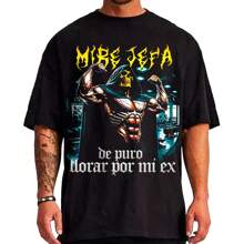 SoulFreak, Colección Calacas Chidas, "Mire Gfa, de puro llorarle a mi Ex" - Negro - Ver 1