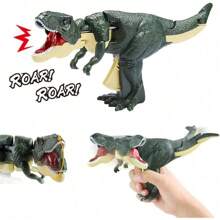 Dinosaur Toys For Kids, Trigger The T-Rex, Dino Chomper Toys Press Dinosaur Grabber Toy , Novelty Toy Gifts For Dinosaur Lovers Boys Girls - 有聲音 - 查看 1