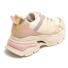 Zapatillas de suela gruesa versátiles y de moda para uso diario casual - Multicolor - Ver 6