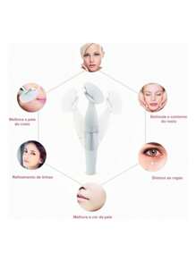 Massageador Facial Cuidados Com A Pele Anti Rugas Vibratório S1014
