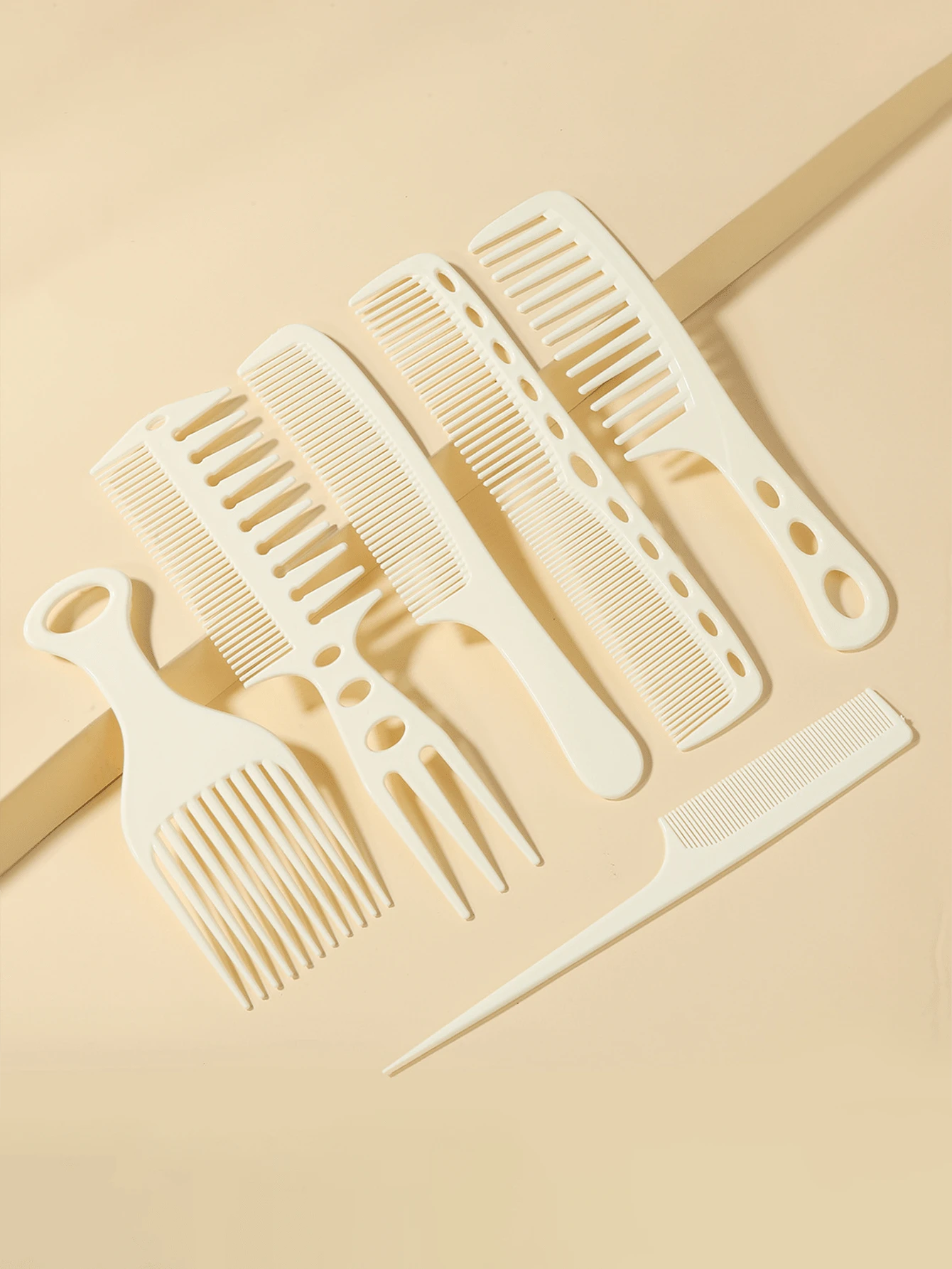 8 Combs x Good Hair Days Clear Grip Tuth Sidecombs Tucks Made in USA, 4