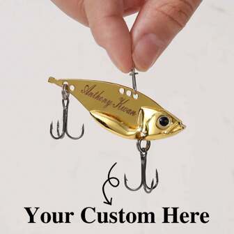 Personalized Fishing Gift Custom Lure Father's Day Gift Fisherman Gift For Dad Uncle Husband Anniversary Gift Gift, Valentine's Day, Valentine's Day Decor ,Ornamental High-Quality Custom,Personalized,Unique Ideal Gifts For Her Friends,Son,Daughter,School Students,Workers,Kids Birthday Graduation,Festive Calendar